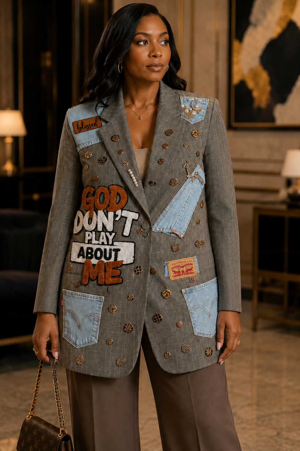 God Don’t Play About Me Button Edition