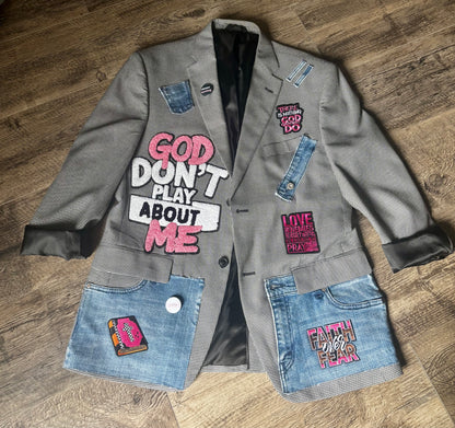 God Don’t Play About Me Houndstooth Edition