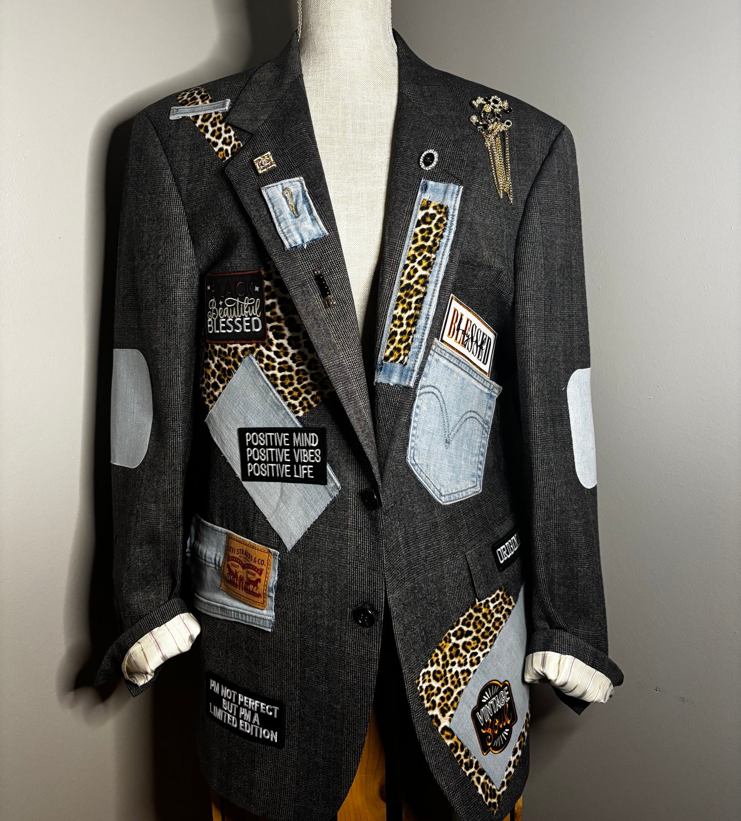 Leopard Luxe Blazer