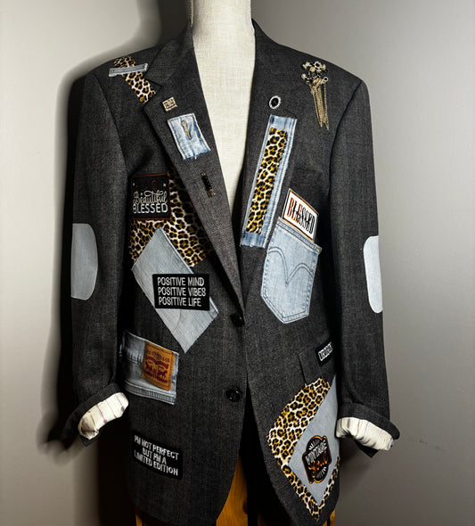 Leopard Luxe Blazer