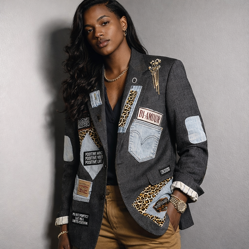 Leopard Luxe Blazer