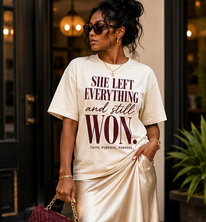 She Left Everything And Still Won