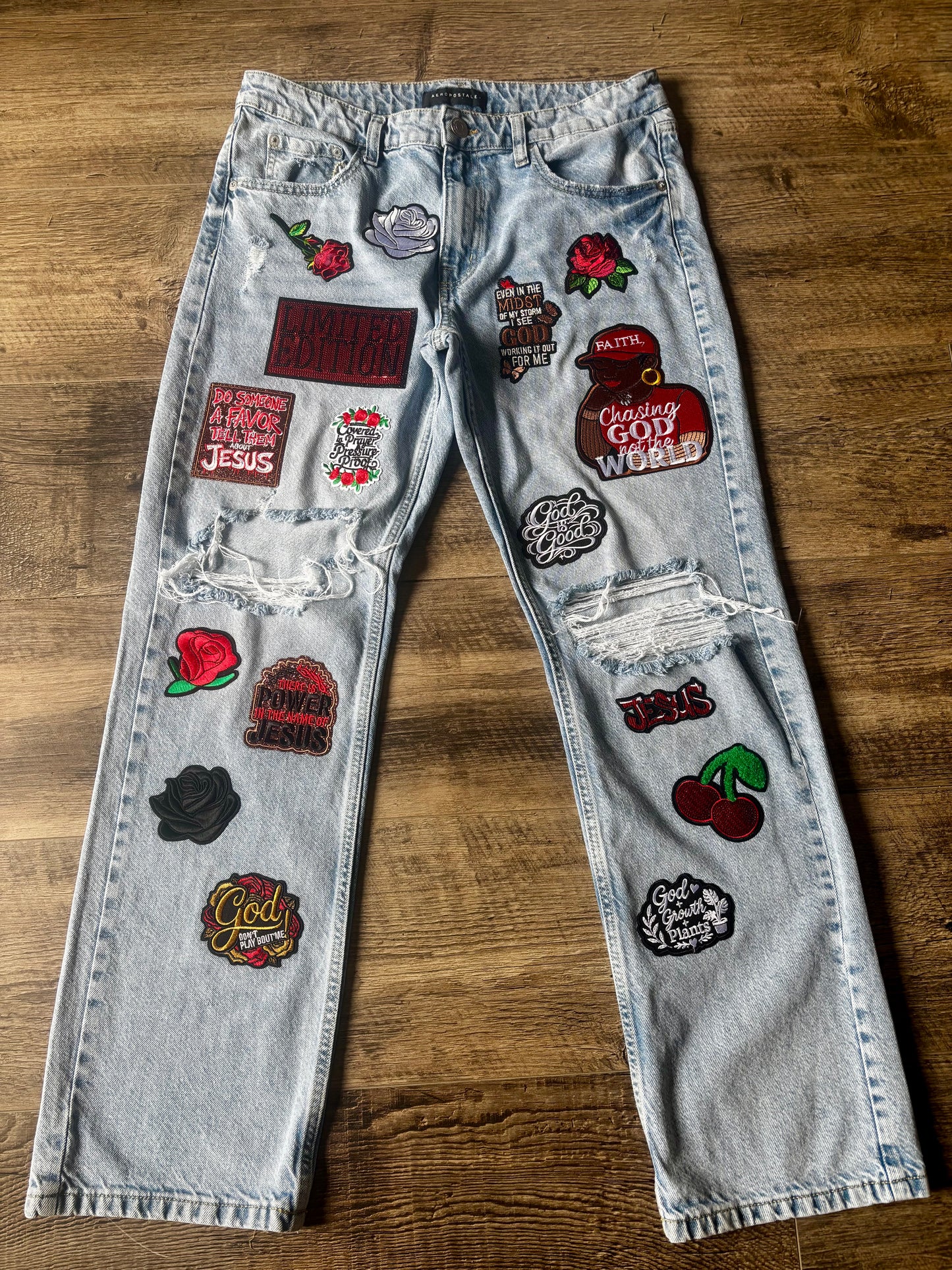 Faith Walk Denim Jeans