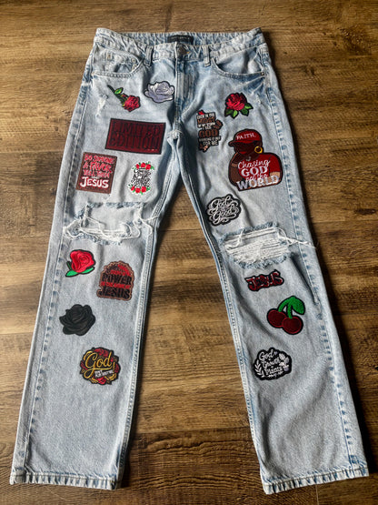 Faith Walk Denim Jeans