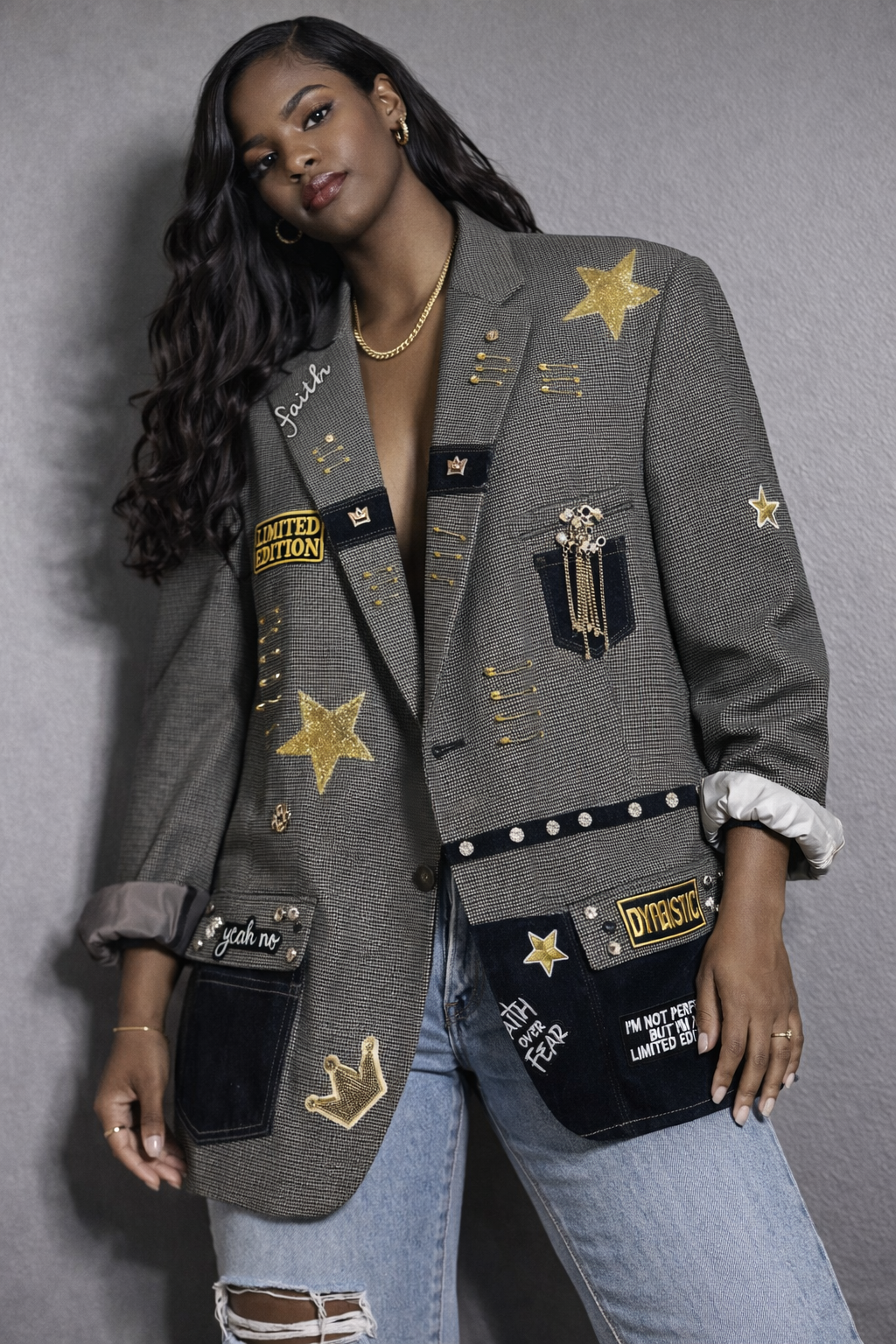 The Crowned in Grace Blazer