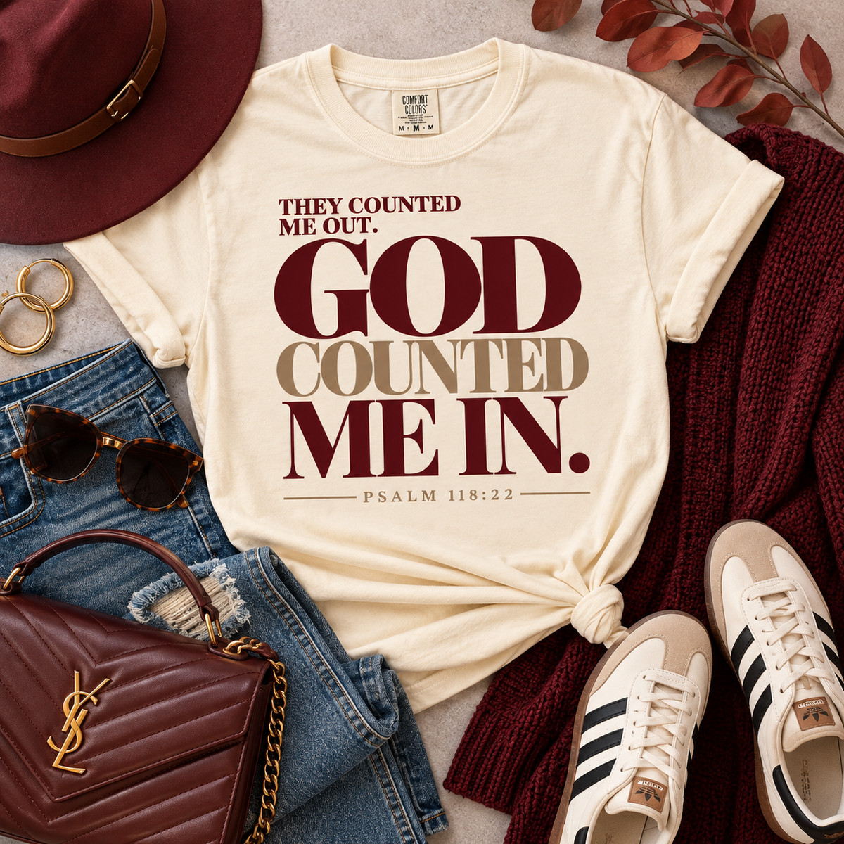They Counted Me Out Tee